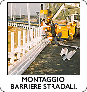 Montaggio Barriere Stradali e Guard Rail.